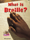 Cover image for What Is Braille?